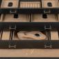 Preview: WINDROSE | Schmuckkoffer Ambiance Rindleder schwarz (803244.08)